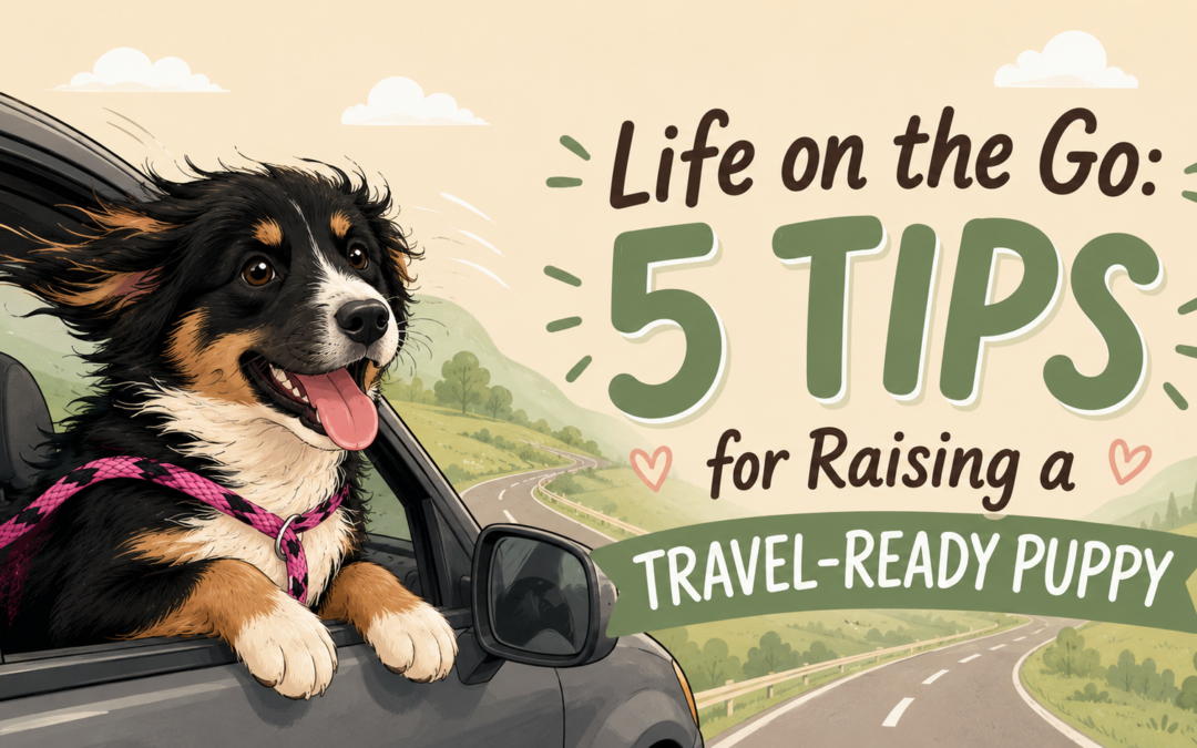 Life on The Go: 5 Tips for Raising a Travel-Ready Puppy